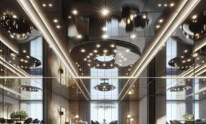 Зеркальные натяжные потолки: как добавить света, пространства и характера в квартиру