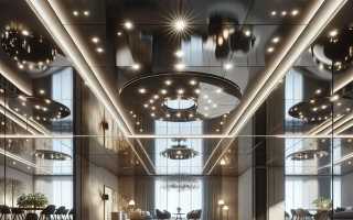 Зеркальные натяжные потолки: как добавить света, пространства и характера в квартиру