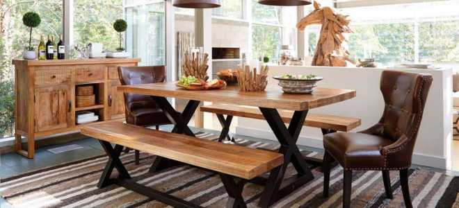 Деревянный стол: идеальное сочетание функциональности и эстетики в интерьере