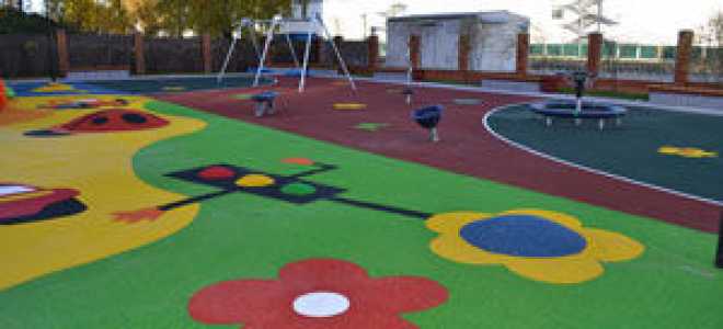 Типы резинового покрытия