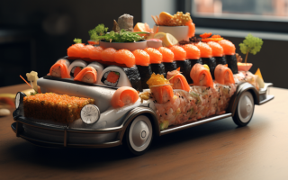Легкая и быстрая доставка суши прямо к вам домой!
