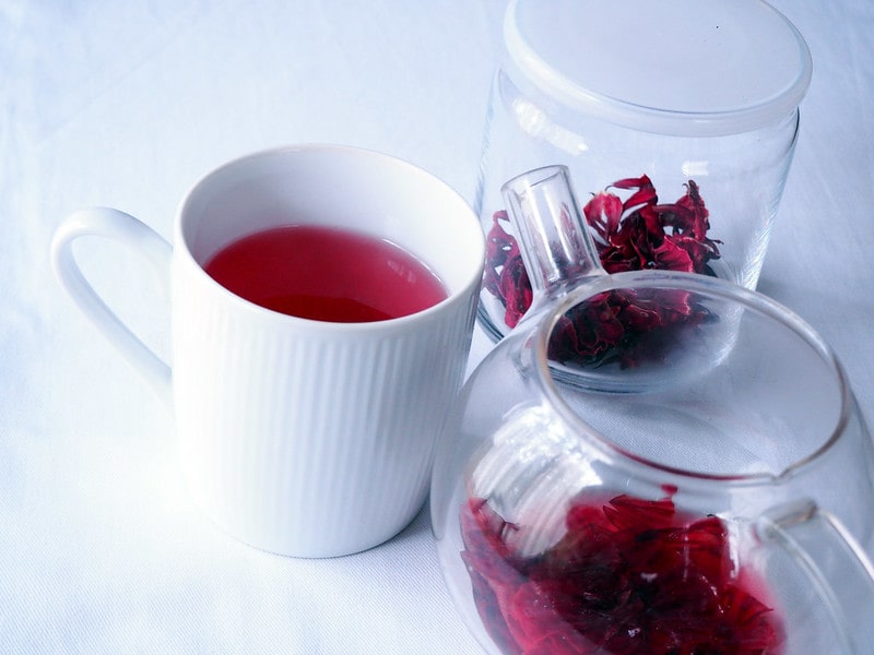 Красный чай каркаде (гибискус)